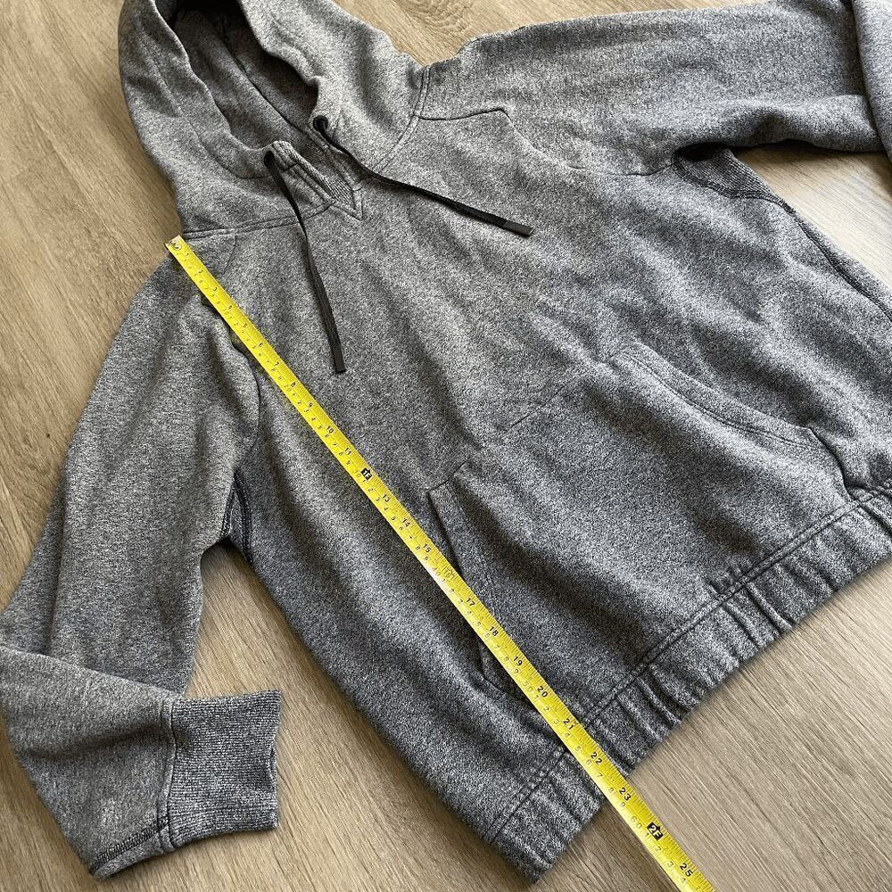 Lululemon Warm For Winter Hoodie Heather Speckled Black 6 - Picture 7 of 7